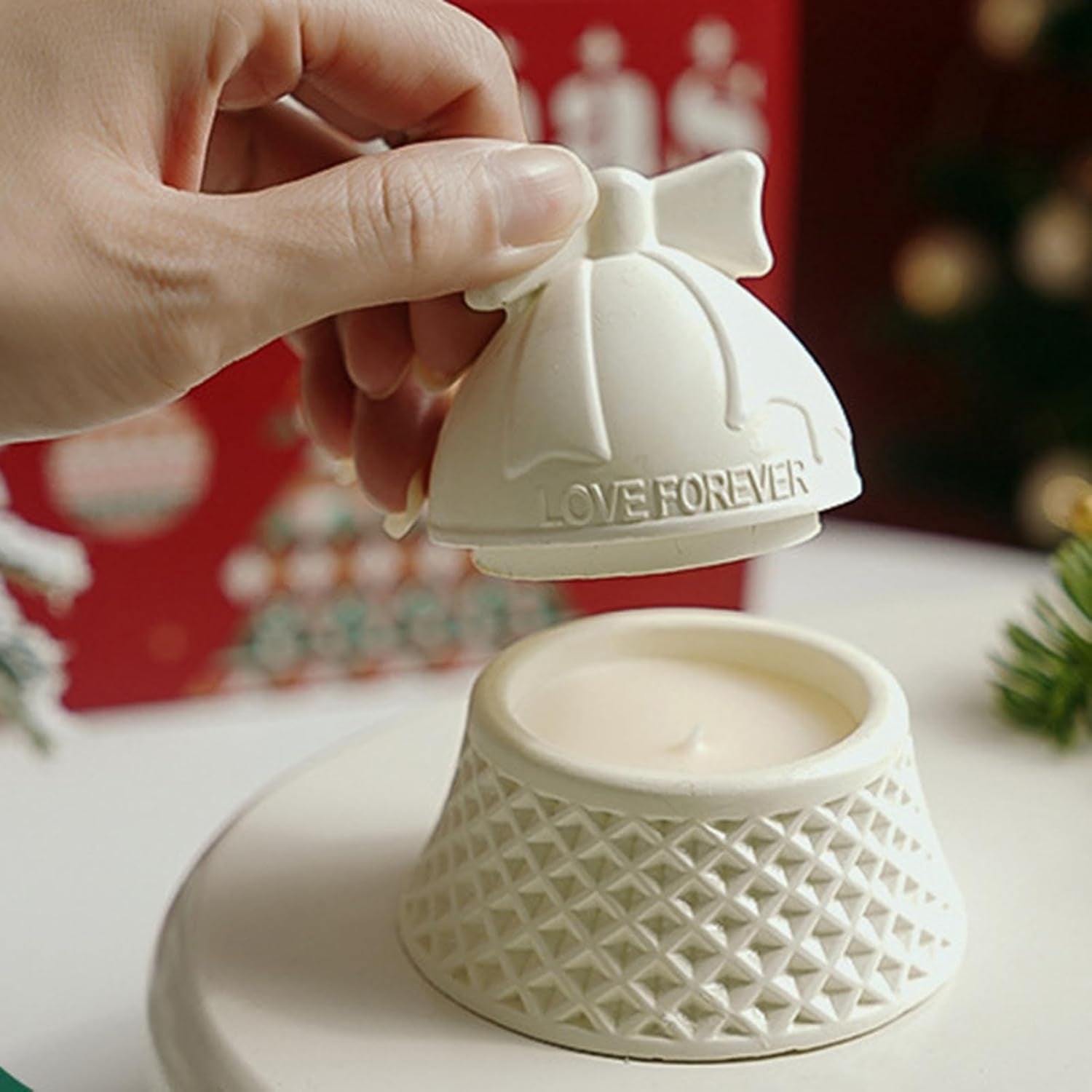 Velas Aromáticas Navideñas.