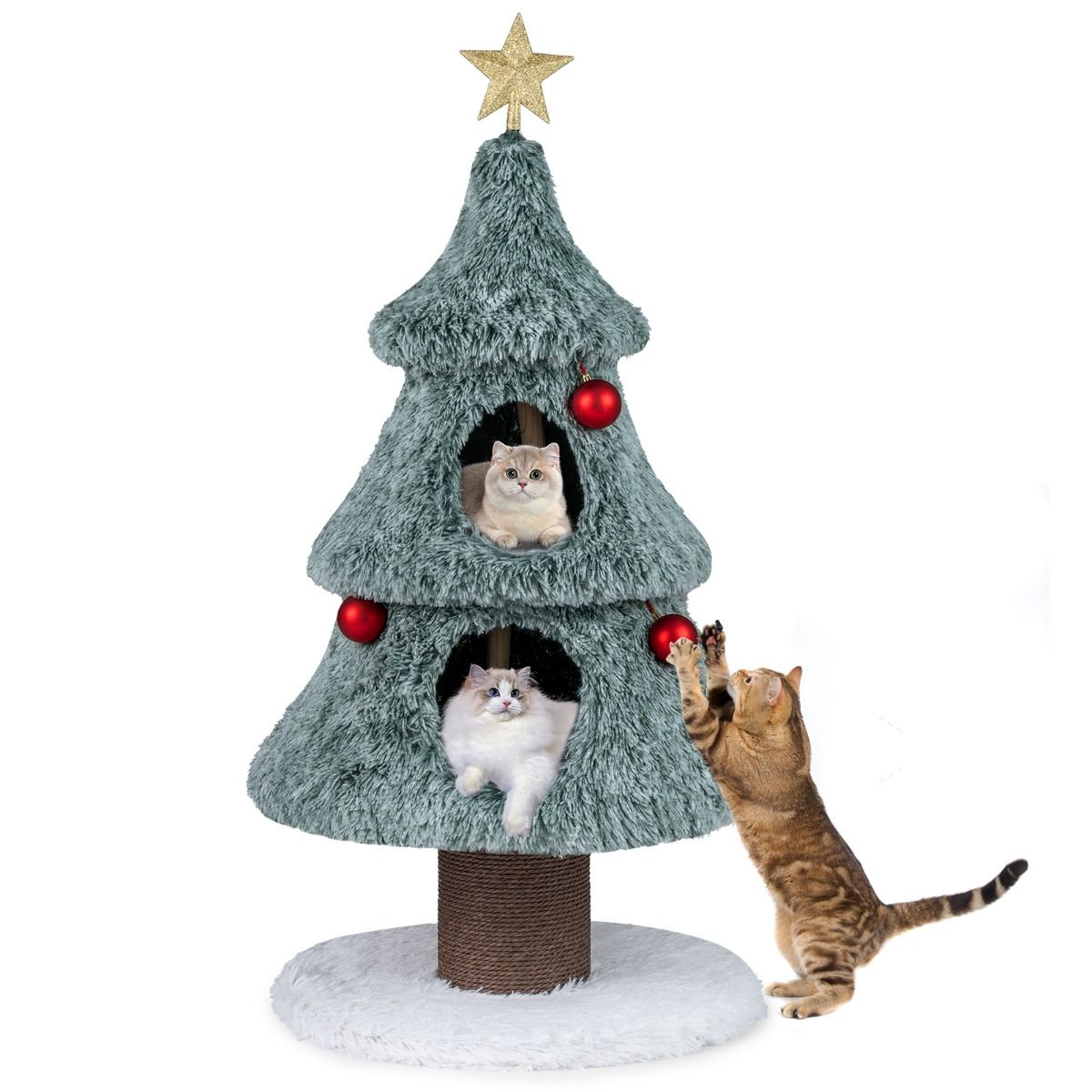 Árbol de Navidad para Gatos con rascador.